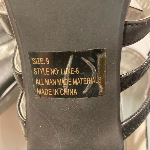 C LABEL Sz 9 Leopard Print Ankle Shaft Strappy Pointy Heeled Shooties - Picture 2 of 11